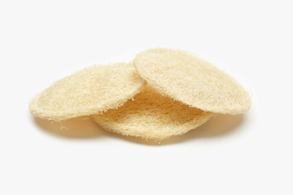 luffa esponja natural 100% biodegradable estropajo para baño discos faciales