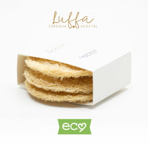 pack discos faciales luffa con cordón Natural aegyptiaca, estropajo , exfoliante natural